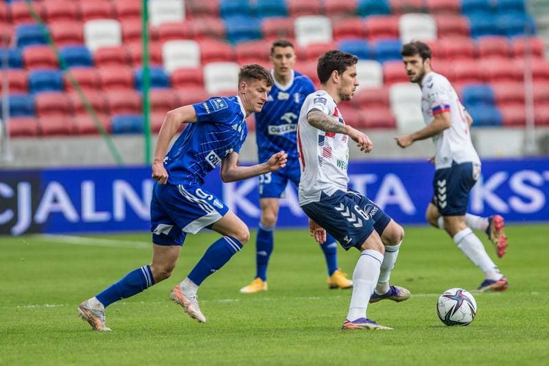 Football. PKO BP Ekstraklasa. Gornik Zabrze - Wisla Plock. 24.04.2021