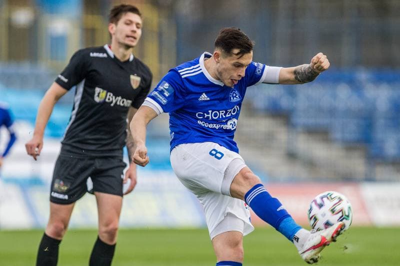 Football. III Liga. Ruch Chorzow - Polonia Bytom. 24.04.2021