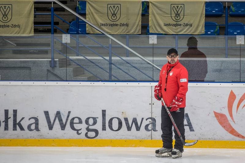 Ice Hockey. Poland national team. Training. 02.05.2021