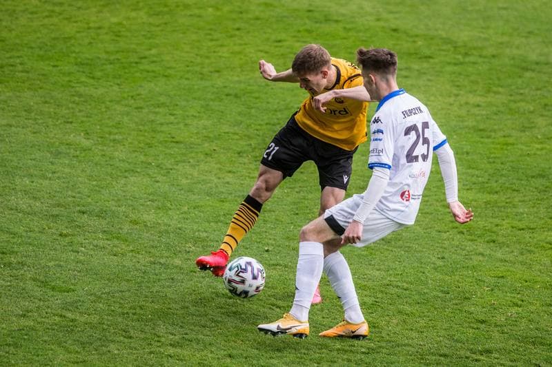 Football. eWinner II liga. GKS Katowice - Olimpia Elblag. 05.05.2021
