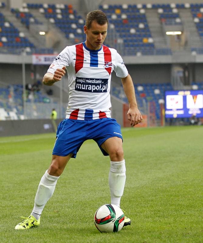 Football. T-Mobile Ekstraklasa. Podbeskidzie Bielsko Biala - Pogon Szczecin. 03.03.2014