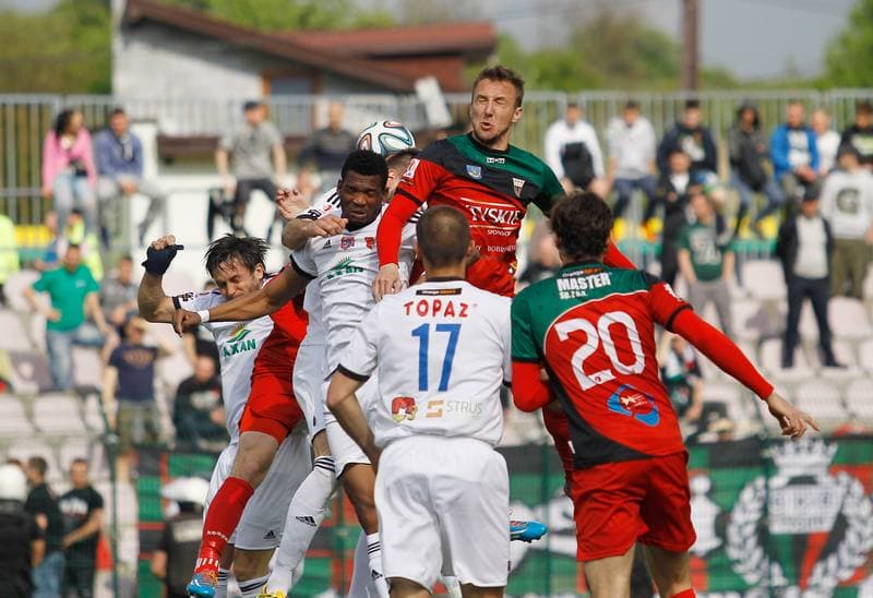 Football. I Liga. GKS Tychy - Pogon Siedlce. 09.05.2015