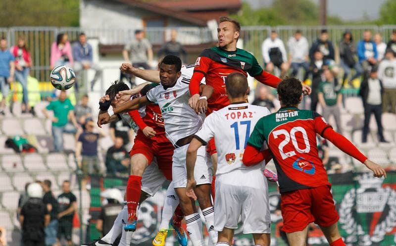 Football. I Liga. GKS Tychy - Pogon Siedlce. 09.05.2015