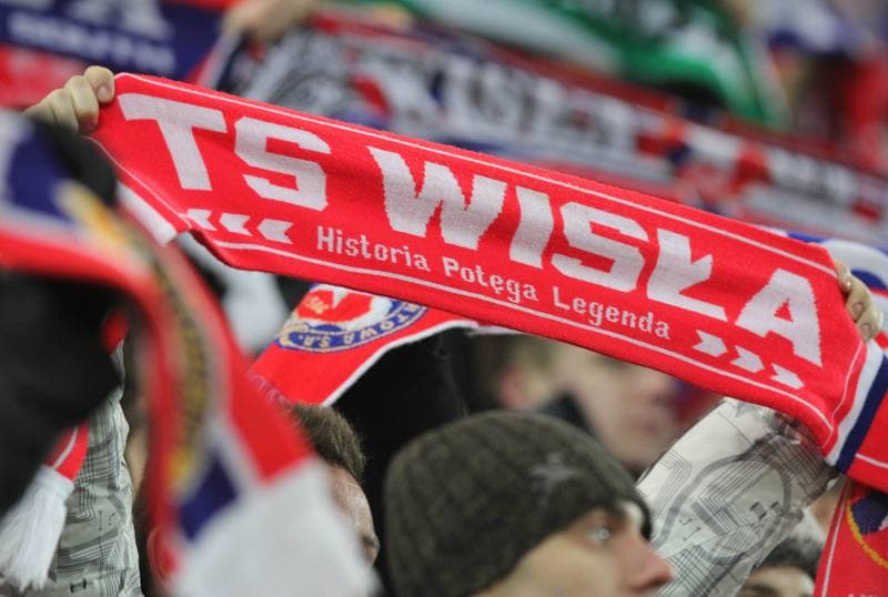 Football. T-Mobile Ekstraklasa. Wisla Krakow - Lech Poznan. 09.03.2012
