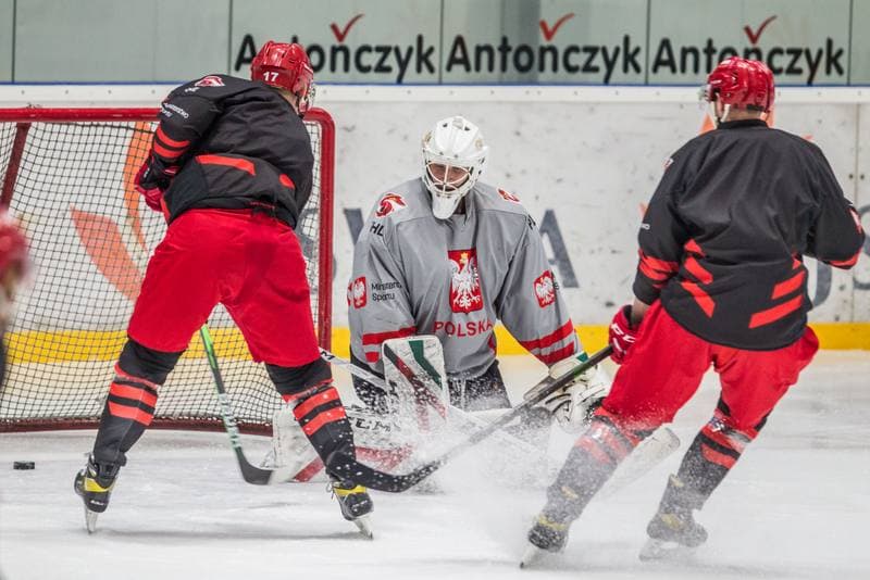 Ice Hockey. Poland national team. Training. 06.05.2021