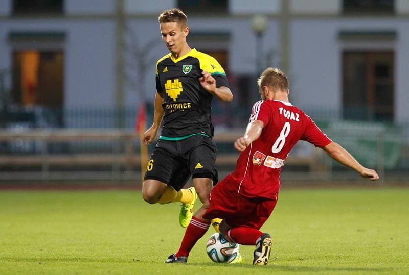 Football. I Liga. Pogon Siedlce - GKS Katowice. 19.04.2015