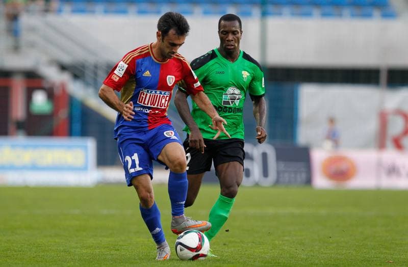 Football. PKO BP Ekstraklasa. Piast Gliwice - Gornik Leczna. 29.08.2015