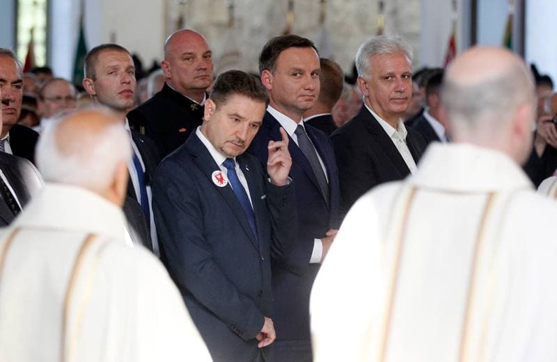 Celebration of the 35th Anniversary of the Jastrzebie Agreement. Jastrzebie-Zdroj. 03.09.2015