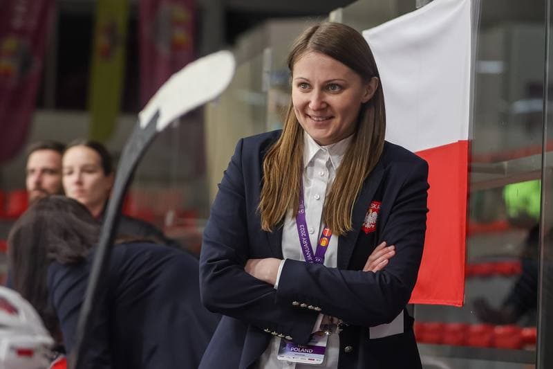 Ice Hockey. Women's U18 World Championship Division 1B. Poland - Korea. 10.01.2023