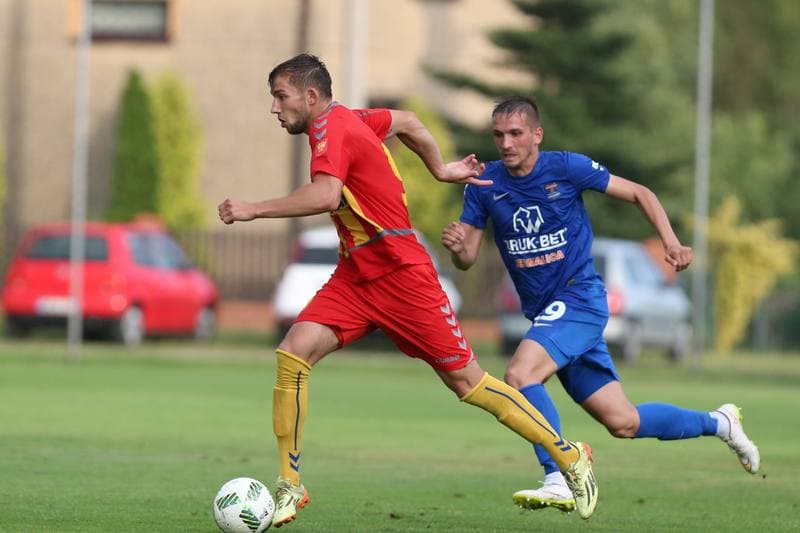 Football. Sparing. Bruk-Bet Termalica Nieciecza - Korona Kielce. 25.06.2016