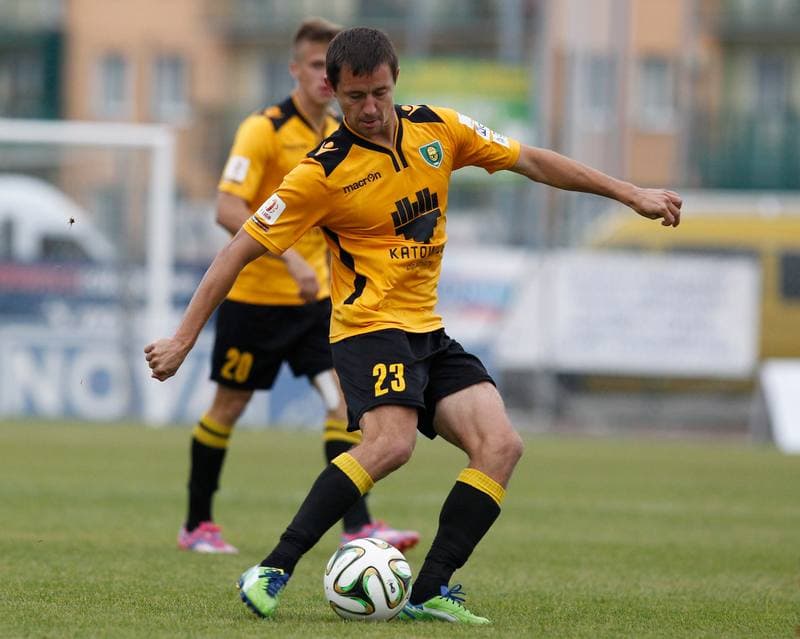 Football. I Liga. Olimpia Grudziadz - GKS Katowice. 11.10.2014