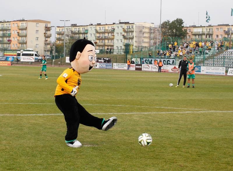 Football. I Liga. Olimpia Grudziadz - GKS Katowice. 11.10.2014