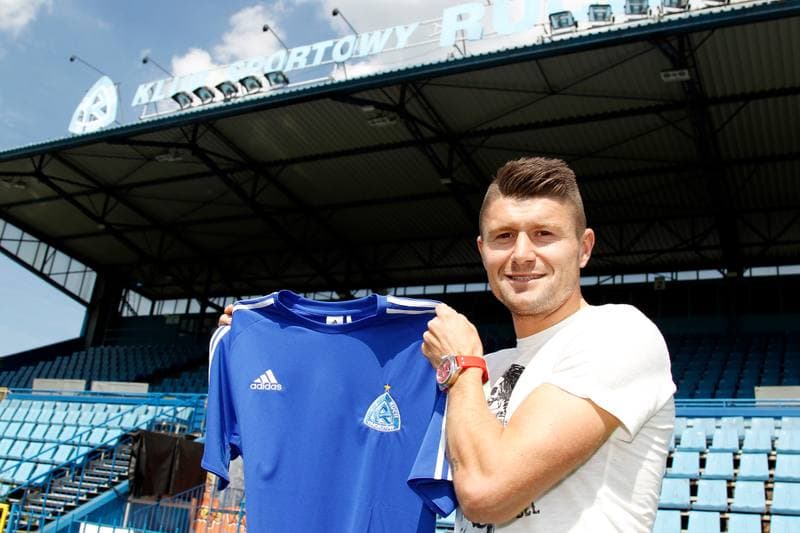 Football. Ruch Chorzow. Press Conference. 05.07.2016