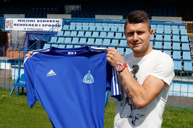 Football. Ruch Chorzow. Press Conference. 05.07.2016