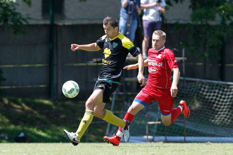 Football. Sparing. GKS Katowice - Podbeskidzie Bielsko-Biala. 05.07.2016