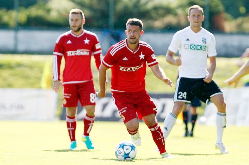 Football. Sparing. MFK Karvina - Wisla Krakow. 05.07.2016