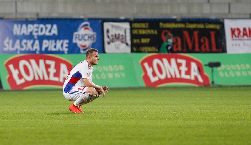 Football. T-Mobile Ekstraklasa. Gornik Zabrze - Wisla Krakow. 08.11.2013