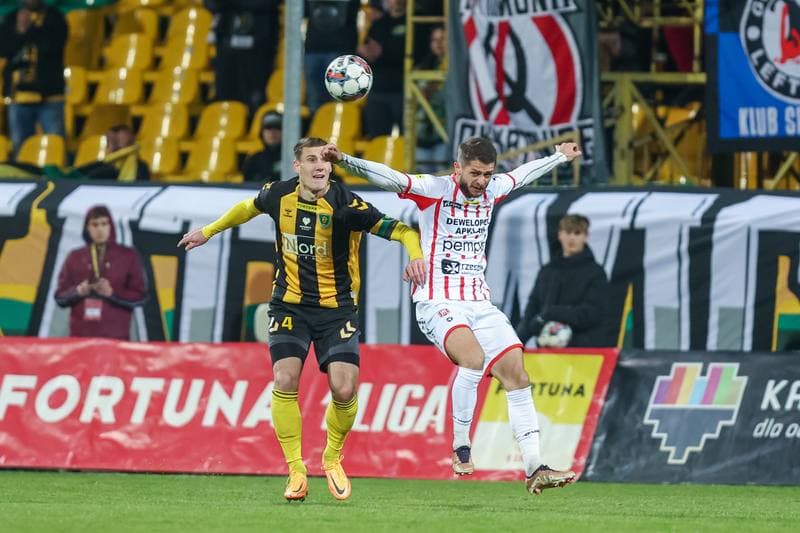Football. Fortuna I Liga. GKS Katowice - Resovia Rzeszow. 18.03.2023