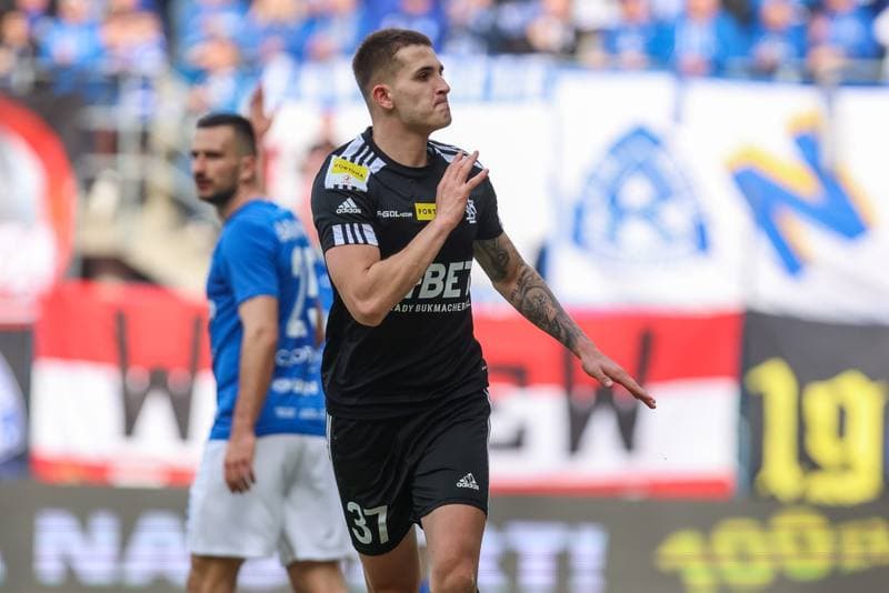 Football. Fortuna I Liga. Ruch Chorzow - LKS Lodz. 19.03.2023