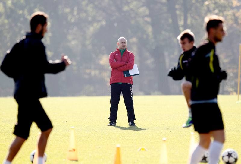 Football. GKS Katowice. Training. 29.10.2014
