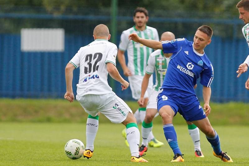 Football. Sparing. Ruch Chorzow - Karpaty Lwow. 09.07.2016