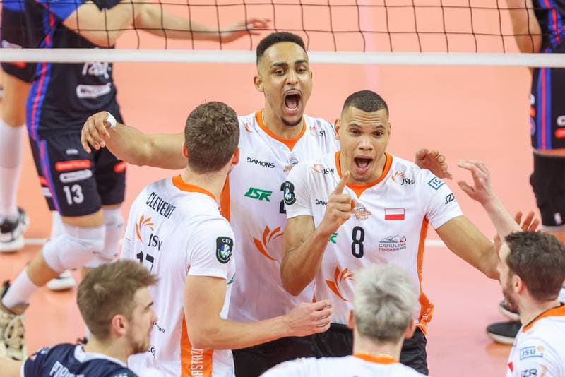 Volleyball. CEV Champions League. Jastrzebski Wegiel - Halbank Ankara. 04.05.2023