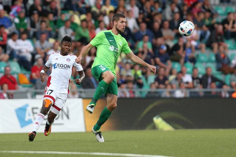 Football. Champions League. AS Trencin - Olimpija Ljubljana. 20.07.2016