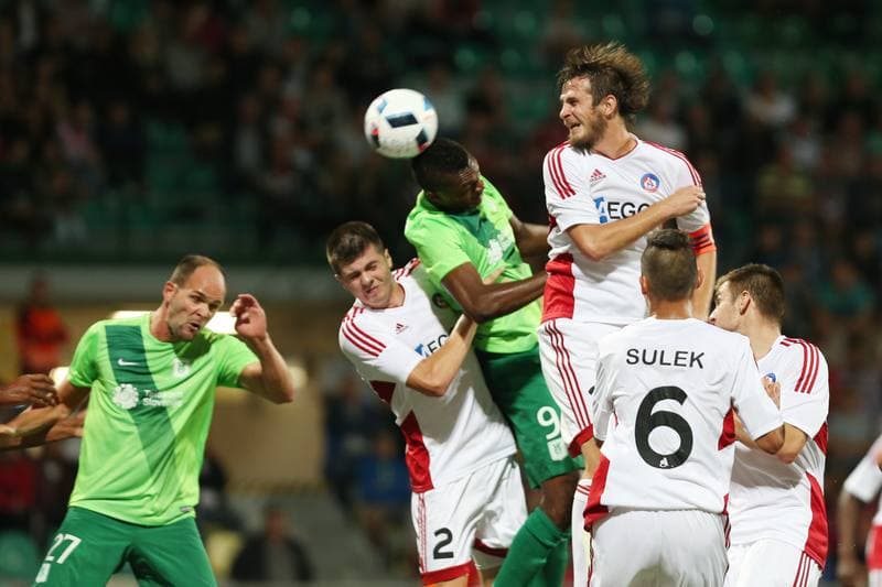 Football. Champions League. AS Trencin - Olimpija Ljubljana. 20.07.2016