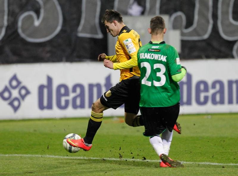 Football. I Liga. Widzew Lodz - GKS Katowice. 22.11.2014