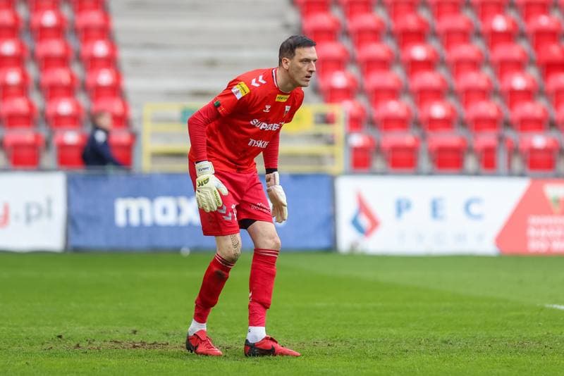 Football. Fortuna I Liga. GKS Tychy - Arka Gdynia. 08.04.2023