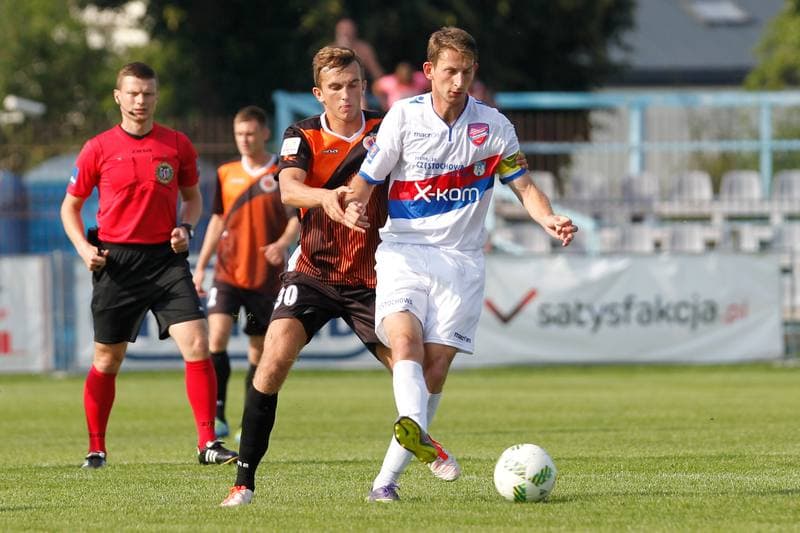 Football. Polish Cup. Rakow Czestochowa - Chrobry Glogow. 23.07.2016