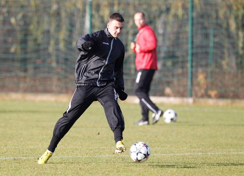 Football. GKS Katowice. Training. 29.06.2015