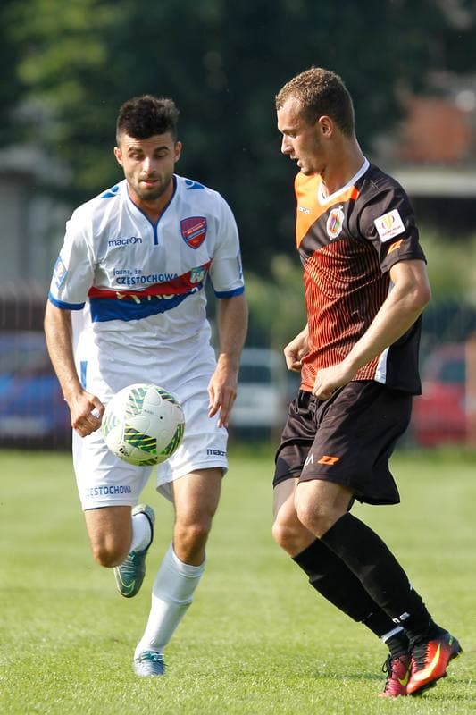 Football. Polish Cup. Rakow Czestochowa - Chrobry Glogow. 23.07.2016