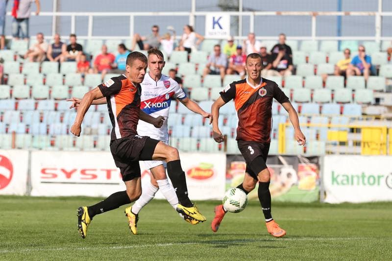 Football. Polish Cup. Rakow Czestochowa - Chrobry Glogow. 23.07.2016