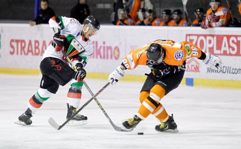 Ice Hockey. Polska Hokej Liga. GKS Tychy - JKH GKS Jastrzebie. 30.11.2014