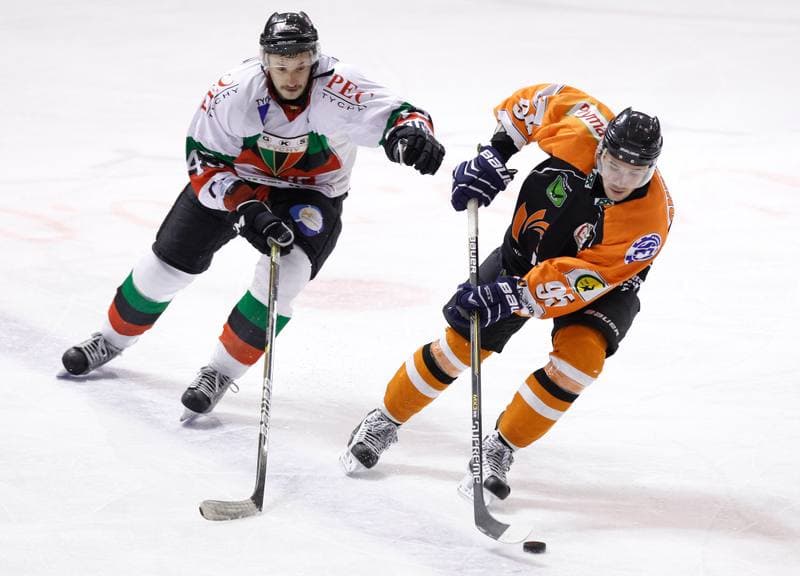 Ice Hockey. Polska Hokej Liga. GKS Tychy - JKH GKS Jastrzebie. 30.11.2014