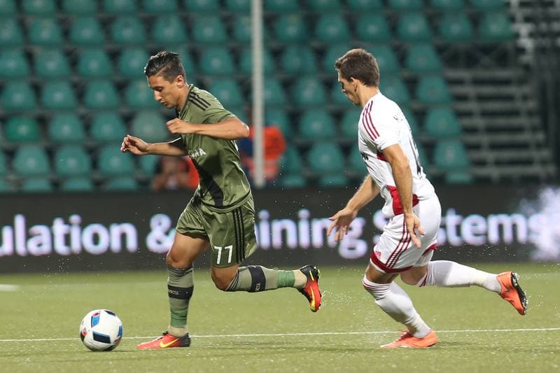 Football. Champions League. AS Trencin - Legia Warsaw. 27.07.2016