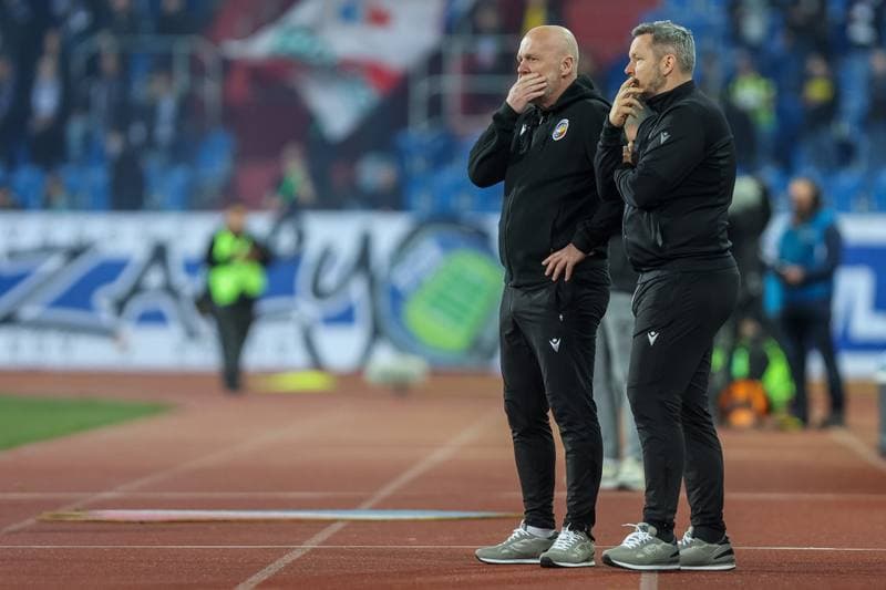 Football. Fortuna:Liga. Banik Ostrava - Viktoria Plzen. 16.04.2023