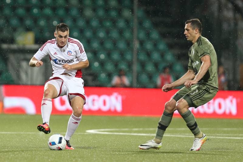 Football. Champions League. AS Trencin - Legia Warsaw. 27.07.2016