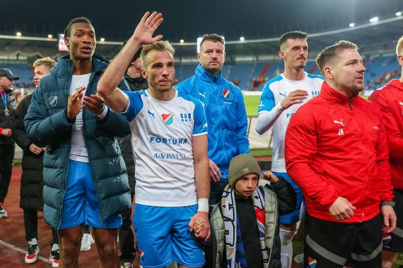 Football. Fortuna:Liga. Banik Ostrava - Viktoria Plzen. 16.04.2023