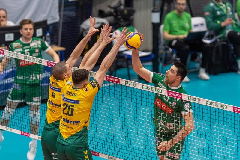 Volleyball. PlusLiga. Aluron CMC Warta Zawiercie - Indykpol AZS Olsztyn. 19.04.2023
