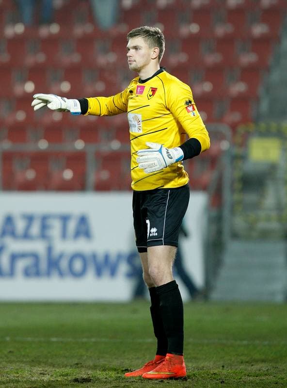 Football. T-Mobile Ekstraklasa. Cracovia Krakow - Jagiellonia Bialystok. 06.12.2014