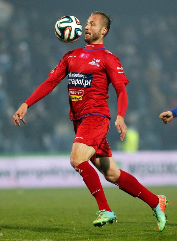Football. T-Mobile Ekstraklasa. Ruch Chorzow - Podbeskidzie Bielsko Biala. 08.12.2014