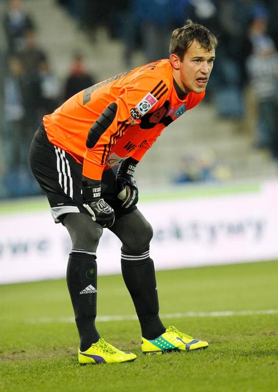 Football. T-Mobile Ekstraklasa. Ruch Chorzow - Wisla Krakow. 13.12.2014