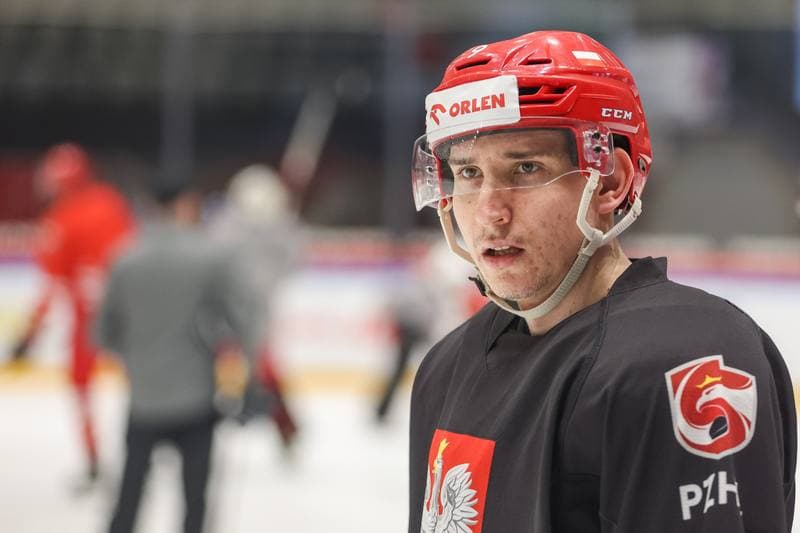 Ice Hockey. Poland national team. Training. 24.04.2023