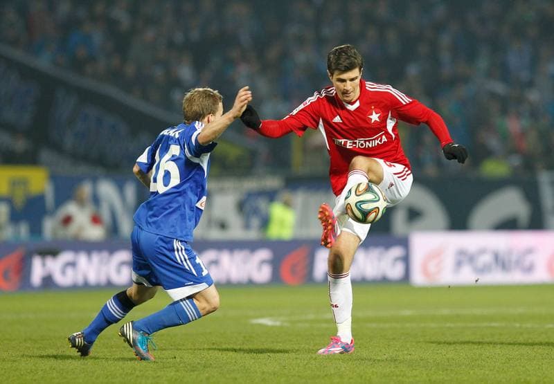 Football. T-Mobile Ekstraklasa. Ruch Chorzow - Wisla Krakow. 13.12.2014