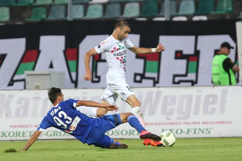Football. I Liga. Zaglebie Sosnowiec - Pogon Siedlce. 06.08.2016
