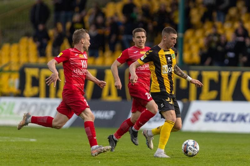 Football. Fortuna I Liga. GKS Katowice - Skra Czestochowa. 28.04.2023