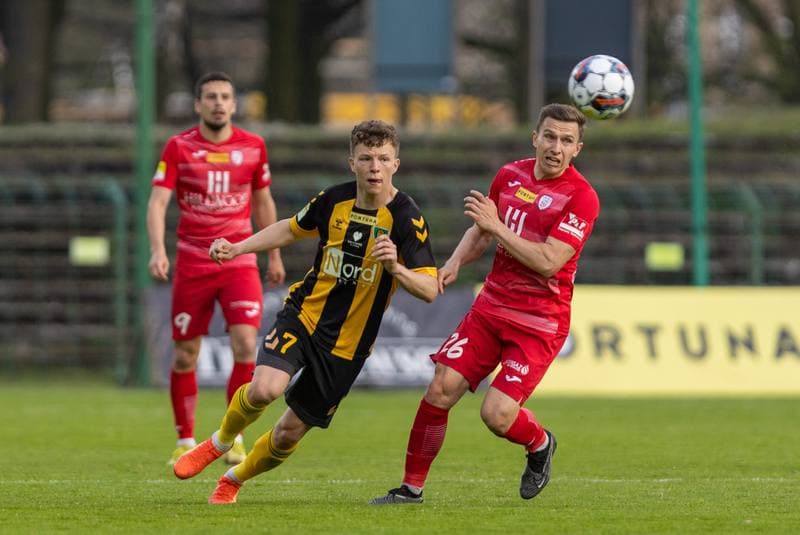 Football. Fortuna I Liga. GKS Katowice - Skra Czestochowa. 28.04.2023