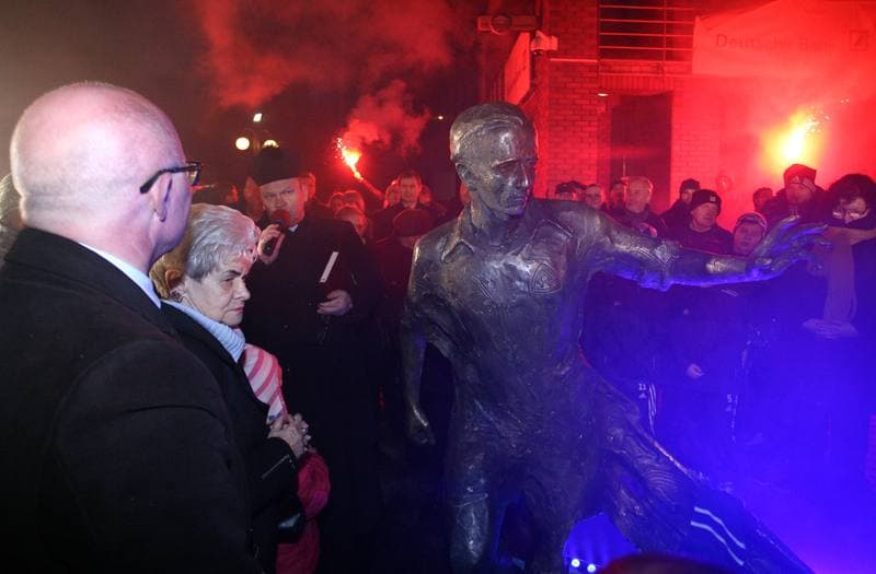 Football. Ruch Chorzow. Ceremony. 18.12.2014